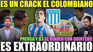 ¡UN CRACK! NARRACIÓN ARGENTINA IMPACTANTE POR GOLAZO DE JUANFER QUINTERO COSTAS ELOGIA AL COLOMBIANO