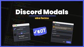 [NEW] How to use Modals in a Discord Bot | Nextcord