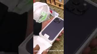 Ai voice for iPhone 14 pro max Unboxing