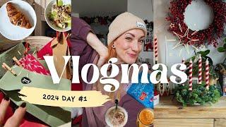 Vlogmas 2024 Day 1 ‍ Organizing Christmas: Vorbereitungen, Bucket List, Adventskranz binden