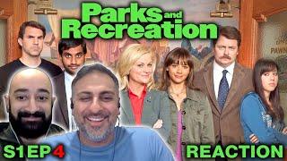 Parks and Recreation - S1 Ep 4 - REACTION - First Time Watching