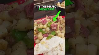 The Easy Way to Make DELICIOUS Corned Beef Hash and Eggs