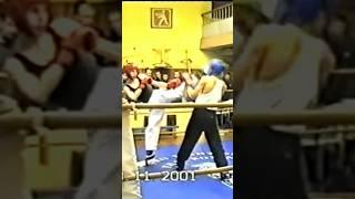 Далекий 2001 год , финал какого-то турнира по кик-боксингу . Бодрое начало ) #taekwondoitf