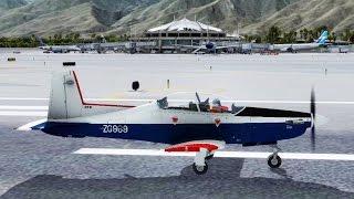 IRIS Pilatus PC-9/A from Twentynine Palms KTNP to Palm Springs International KPSP