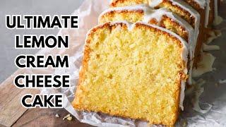 The Best Lemon Cream Cheese Pound Cake Recipe | Bakery-Style Moist Cake at Home