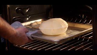 The Tastiest and Easiest Pita Bread Ever Pita Bread Recipe I chef kooroush I cooking