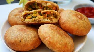 Evening Snacks Recipe | Veg Kachori | Breakfast Recipe | Easy Snack | Healthy Snack | Tea Time Snack