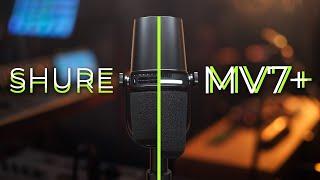 Best USB Mic For Content Creators? - Shure MV7+ Podcast Mic Review