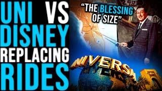 BLESSING OF SIZE? Why Disney Replacing Rides Feels WORSE Than Universal: The Space Dilemma Explained