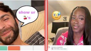 trolling on the new omegle as a girl (part 1) | steyeuh