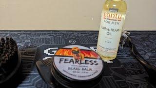 New beard oil and beard balm,  beard care