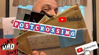 Unboxing Fan Mail! Postcrossing & Direct Swaps with That Dad Guy 