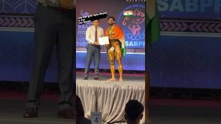 NITIN CHANDILA WINS SOUTH ASIAN CHAMPIONSHIP #legendbodybuilding  #nitinchandila