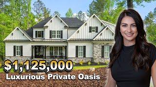 Inside a $1,125,000 Beautiful Contemporary Home in Wake Forest NC!