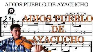 Adiós Pueblo De Ayacucho - Tutorial Violin Andino