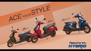 Yamaha Fascino 125 FI Hybrid | Ace Your Style | Equipped with Answer Back function