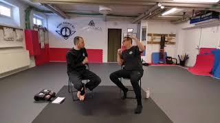 Sifu Bradford Wohlner and Sifu Rafael Alins- Wing Tsun  and BJJ Academy Stockholm Sweden