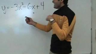 Algebra - Quadratic Functions (Parabolas)