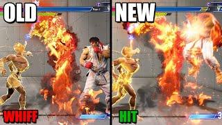 SF6 New Battle Balance Update [Side by Side comparison]