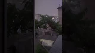 Thunderstorm in #Yerevan #Armenia #travelvlog @2023