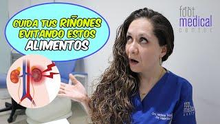 12 ALIMENTOS QUE ESTÁN DESTRUYENDO TUS RIÑONES ENFERMOS. Dra. Melissa Tejeida