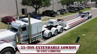 Globe Trailers: Tri-State's 'Comatose' Extendable Lowboy Trailer