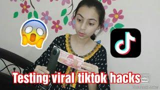 Testing viral tiktok life hacks |  Ayesha`sCreations