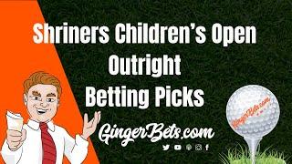 The Hottest Golf Previews On YouTube - Shriners Children’s Open - Proven Profitable Picks