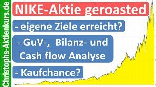 NIKE Aktie geroasted: Eigene Ziele erreicht? Detaillierte Bilanzanalyse und Aktienbewertung 2022