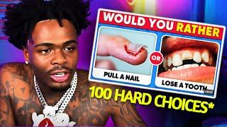 WOODA PLAY "WOULD YOU RATHER?" with Viewers on LIVE