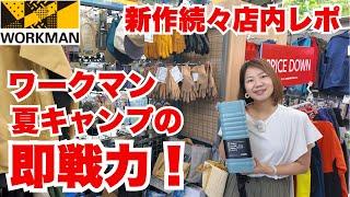 【ワークマン】店内で見つけた！夏キャンプの即戦力アイテム