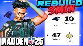 I have 3 Minutes To Rebuild Carolina Panthers!