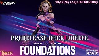 MTG Grundstein Prerelease Deck Duelle | Magic the Gathering deutsch | foundations | Trader Duel 2024