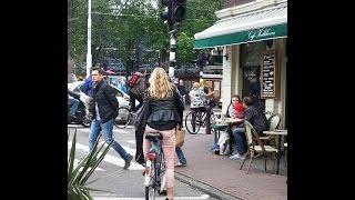 Red Light District Amsterdam 2015, Backstreet Boys Singing In Canal