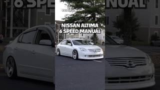 MODIFIED MANUAL NISSAN ALTIMA  #carsofinstagram #cartok #carenthusiast #wte3