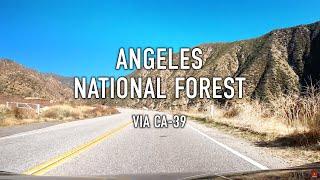 Angeles National Forest Scenic Drive via CA-39 in 4K