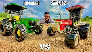 RC Swaraj 855 FE Tractor Vs RC Tochan King Tractor - Chatpat toy TV