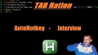 AutoHotkey Interview - Joe Glines Introduces TAB Nation (Thom's AHK Origin Story)