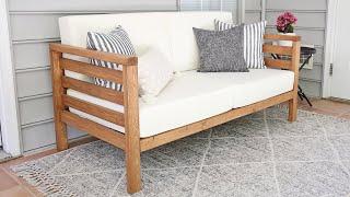 DIY Outdoor Couch | How to Build an Outdoor Sofa!