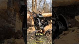 Stone Age Tech That Destroys Big Trees - Ottawa Log Saw