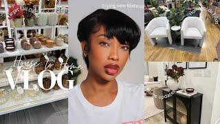 VLOG:HOME DECOR SHOPPING ,TARGET FALL DECOR, HOME GOODS FINDS, TRYING NEW MAKEUP, HOME UPDATES &MORE