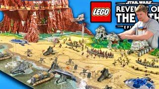 HUGE LEGO Star Wars Battle of Kashyyyk MOC | Over 100,000 Pieces & 200+ Minifigures!