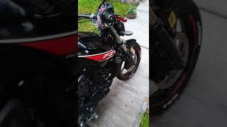 Yamaha fz16 2015 con algunas modificaciones