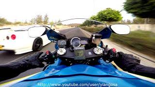 Suzuki GsxR 1000 VS Anything it Rolls