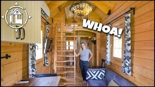 I've never seen Tiny Homes like these before! Tour with me