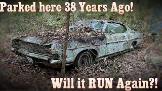 Parked and FORGOTTEN 38 Years Ago! Will this Ford Galaxie XL Run Again?!