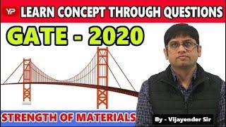 GATE Most Expected Questions- 1. Strength of Materials