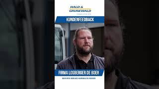  Erfolgreiche Zusammenarbeit mit Losberger de Boer: Kundenfeedback zum Baumann Seitenstapler! 