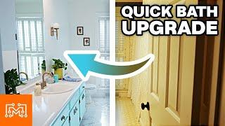 How to Upgrade a Bathroom: Quick Makeover | I Like To Make Stuff