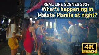 REAL LIFE SCENES at MALATE MANILA 2024 | Don't walk alone